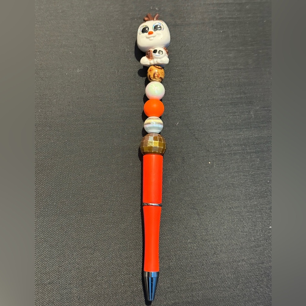 🏰 Disney Doorable Handmade Olaf (Frozen) Pen  ✍️